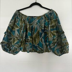 Pre-owned Rachel Zoe printed top, S